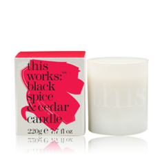 Black Spice & Cedar Candle